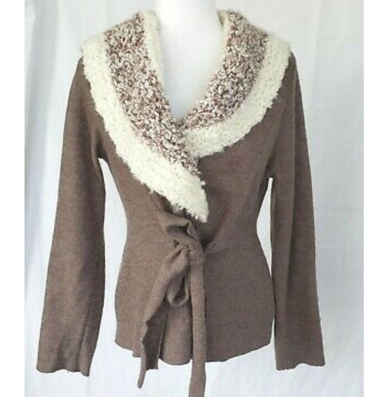 Anthropologie Rosie Neira Bourgogne Wool Jacket - Picture 5 of 9